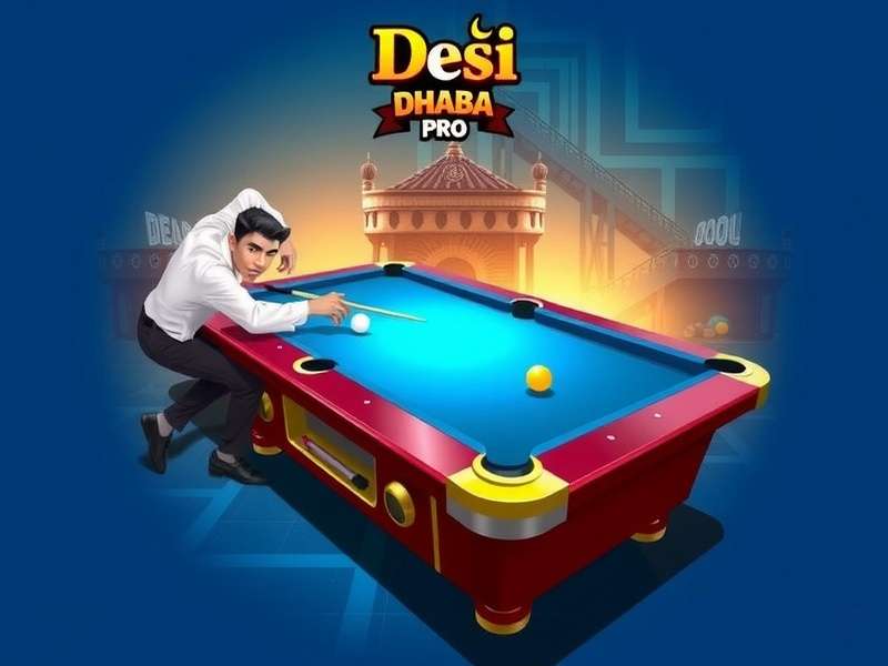 Desi Dhaba Pool Pro Game Screenshot
